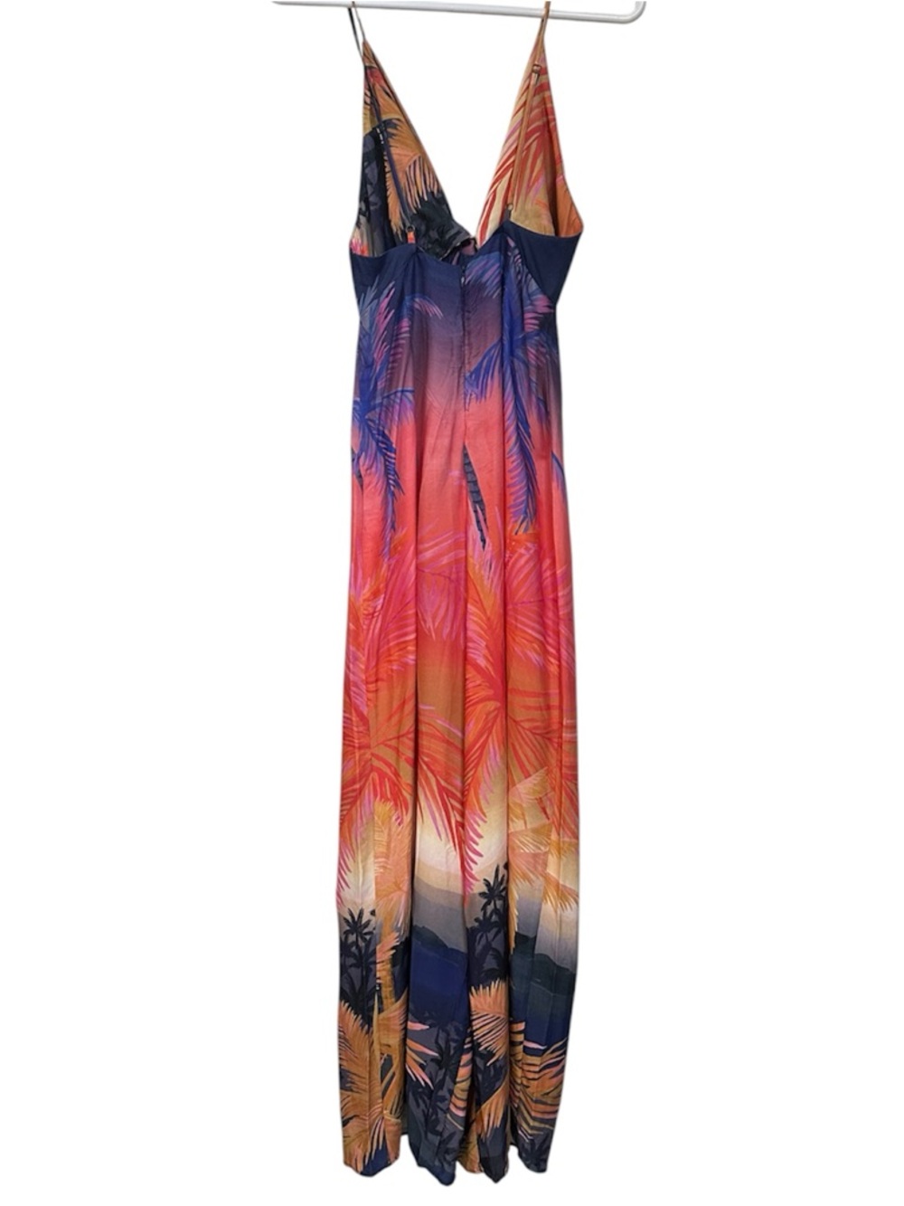 FARM Rio X Anthropologie Jungle Wide Leg Jumpsuit - Picture 5 of 10